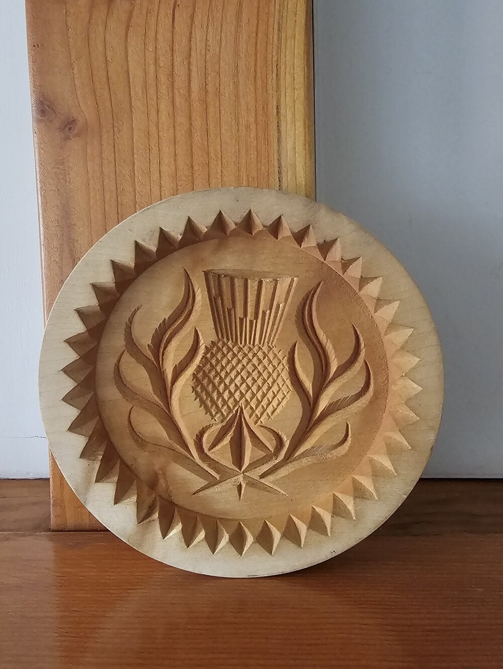 Vintage Scottish Thistle Shortbread Mold
